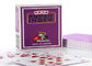 플라스틱 Modiano 부지깽이 색인 카지노 게임을 위한 표시되어 있는 부지깽이 카드