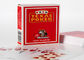 플라스틱 Modiano 부지깽이 색인 카지노 게임을 위한 표시되어 있는 부지깽이 카드