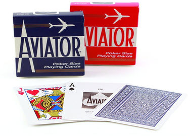 비행가 카드 놀이는 부지깽이 속임수를 위한 카드 갑판/보이지 않는 간첩 트럼프패를 표시했습니다